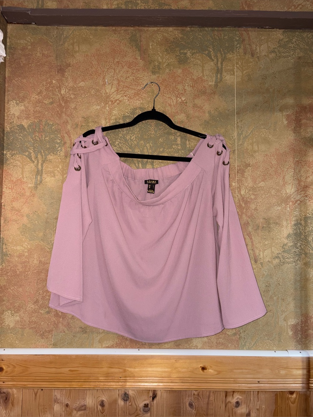 Revamped | Pink Braided OffShoulder Blouse